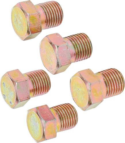 Oil drain plugs, M15 x 1.5 mm, 5 pieces.