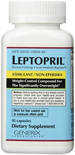 Generix Labs Leptopril Capsules, 95-Count Bottle - by Genetrix