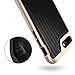 Caseology Envoy for Apple iPhone 8 Plus Case (2017) / for iPhone 7 Plus Case (2016) - Premium Leather - Carbon Fiber Black