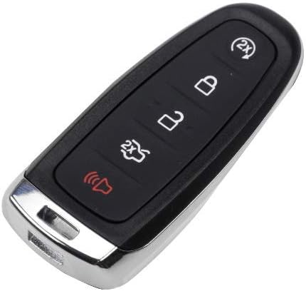MOLMY key for Replacement for 2011-2015 Ford Edge Escape Flex Explorer 5 Button Remote Key Shell Fob Case Housing Uncut Blade