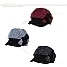 Siggi Winter Black Newsboy Cap for Women Rhinestone Cabbie Hat 8 Panel Dark NavyOne Size 16083_darknavy