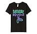 Kids Birthday Mermaid Birthday Party Shirt 10 Black
