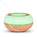 Diffuser for Essential Oils and Humidifier for Bedroom Cool Mist Ultrasonic Aromatherapy Fragrance Oil Diffuser with 7 Color LED Lights Office Home Baby Yoga Spa 300ml Wood Grain