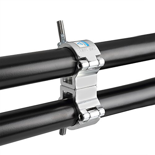 mountain ark 5 Pack DJ Truss Swivel Clamp And Turn As Needed Two 360 Degree Clamps fit Pipe 32-35mm F24