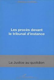Les  procès devant le tribunal d'instance