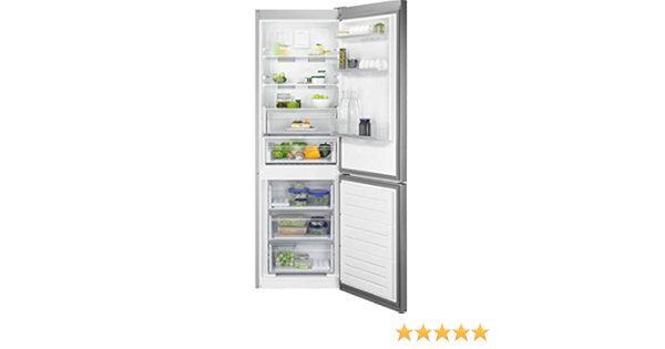 FRIGORIFICO ZANUSSI COMBI 186 x 60 A++ INOX ANTIHUELLA ...