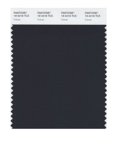 Pantone 19-4218 TCX Smart Color Swatch Card, Vulcan