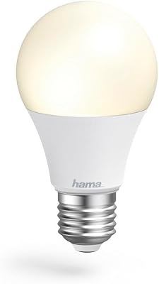 | Bombilla LED Inteligente Regulable (E27, 9W, 16 millones de colores, Control a Través de la APP, Compatible con Alexa y Google Home) Color Multicolor Personalizable