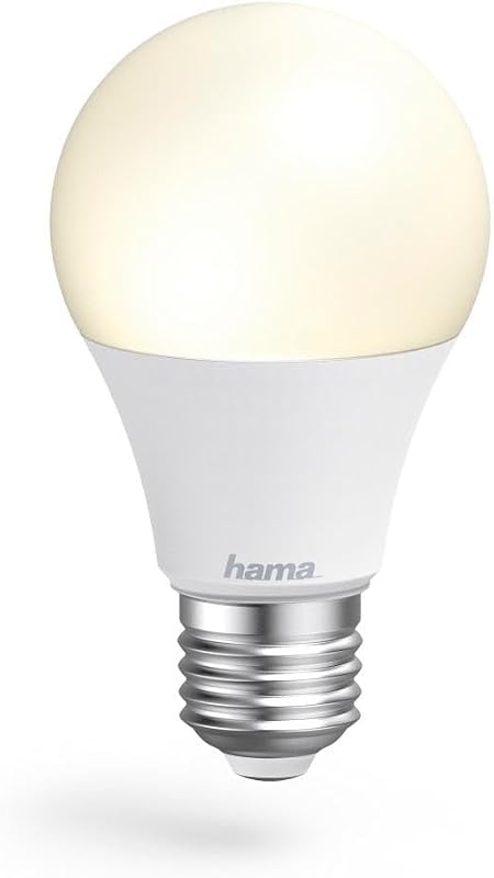 - Lampadina WiFi a LED, attacco E27, 9 W (equivalenti a 60 W), controllo Vocale/App