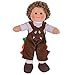 Bigjigs Toys Jack Rag Doll - Small Ragdoll, Soft Dolls for 1 Year Olds, Ideal First Doll, Baby Soft Toys, Plush Boy Bigjigs Doll, Toddler and Baby Toys