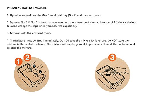 Somang Flor De Man CS (Charcoal + Squid) Ink Hair Color Cream (Black N1)