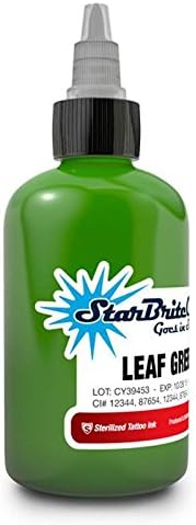StarBrite Colors Sterilized Tattoo Ink Leaf Green 2 oz