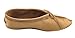 Bastien Industries Women's Maple Tan Moose Hide Leather Ballet Earthing Moccasins (7, Maple Tan)