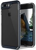 iPhone 7 Plus Case, Caseology [Skyfall Series] Transparent Clear Enhanced Grip [Deep Blue] [Slim Cushion] for Apple iPhone 7 Plus (2016)
