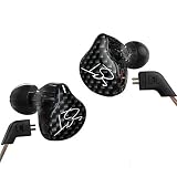 KZ ZST Dynamic Hybrid Dual Driver In Ear Earphones (Black Without Mic)
