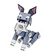 PIPEROID animals Dogs Schnauzer - paper craft kit from Japan