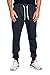 PROGO USA Men's Joggers Sweatpants Basic Fleece Marled Jogger Pant Elastic Waist (2X-Large, Charcoal)