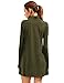 SheIn Women's Casual Loose Turtleneck Long Sleeve T-shirt Dress