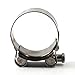 32-35mm T-Bolt Clamp 304 Stainless Steel Pipe Clamp Heavy Duty Hose Clamp (Pack of 4)