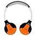 XO Vision Universal IR in Car Entertainment Wireless Foldable Headphones, Orange primary