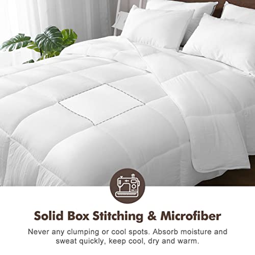 Down Alternative Duvet Insert All Season Eucalyptus Lyocell Mixed