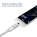 USB Type C Adapter 4 Pack,Emnt Micro USB（Female） to USB C（Male） Charge and Data Sync Converter Cable Aluminum Connector Adaptor Fit Samsung Galaxy Note 8 S8, and More-Silver