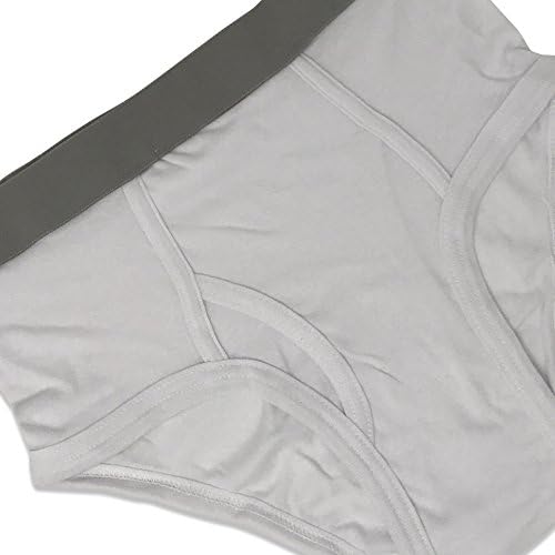 Great Sport Classic Men's 12 Pack Full Cut Color Classic Briefs (2XL 44-46, Bonus 18 PACK -WHITE)