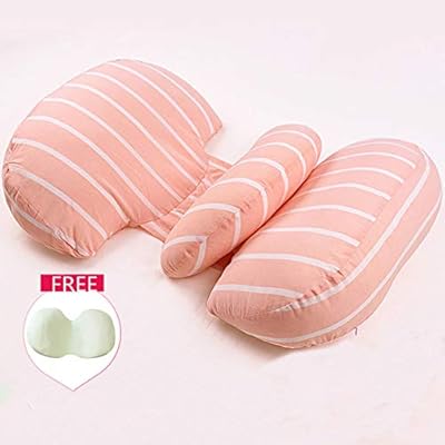 U Shaped Side Sleeper Pregnancy Support Pillow Double Wedge For