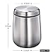E-PRANCE Coffee Canister Airtight Coffee Vault - Freshness Protected -Stainless Steel Coffee Bean Container with Magnetic Scoop (18 oz)