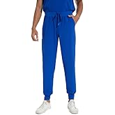Scrub Pants for Men - Slim Jogger Pants with 5 Pockets, Yoga Waistband, Anti-Wrinkle Scrubs for Men Cozy Scrubs