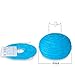 Fadesun Party Decoration Kit Purple Blue Tissue Paper Pom Poms Flowers Papers Lanterns Circle Garland Birthday Wedding Christening Frozen Theme Party Decorations for Adults Boys Girls