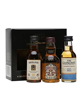 Classic Scotch Whisky Collection - 3x5cl - Glenlivet