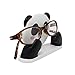 JewelryNanny Fun Animal Eyeglass Holder Stand - Securely Hold Eyeglasses, Adult Reading Glasses like Glasses Organizer for Desk, Bedside Nightstand - Panda