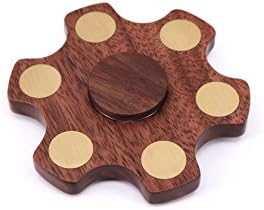 Nature Koa Wood Inner Band and Deer Antler Outer Band Fashion Ring (7)