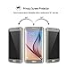 Samsung Galaxy S6 Edge Screen Protector, Rockxdays [Privacy Full Screen Coverage Tempered Glass] Premium Ultra Thin High-Response Touch Screen Protector for Samsung Galaxy S6 Edge