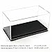 Combination of Life Collectible Display Show Case with Black Leather Display Base for 1/18 Scale Model Cars and Model Kits