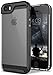 Caseology Skyfall for iPhone SE / 5S / 5 Case (2016) - Clear Back & Slim Fit - Black