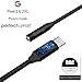 Google Pixel 2 USB C to 3.5mm Headphone Jack Adapter,Belkertech Type C to 3.5mm Audio Adapter for Pixel 2/XL, HTC U11, Essential ph-1 and Any USB C Device
