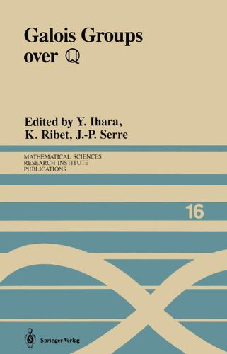 Galois Groups over ?: Proceedings of a Workshop Held March 23-27, 1987 (Mathematical Sciences Research Institute Publications)