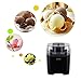 Aicok 1.5 Quart Ice Cream Maker Machine Frozen Yogurt and Sorbet Maker with Timer Function, Black