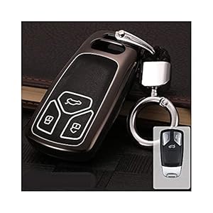 BENBENHU Voor Audi A4 B9 Autosleutel Beschermhoes Aluminiumlegering 2018 A5 Autosleutel Case Q7 Autosleutel…