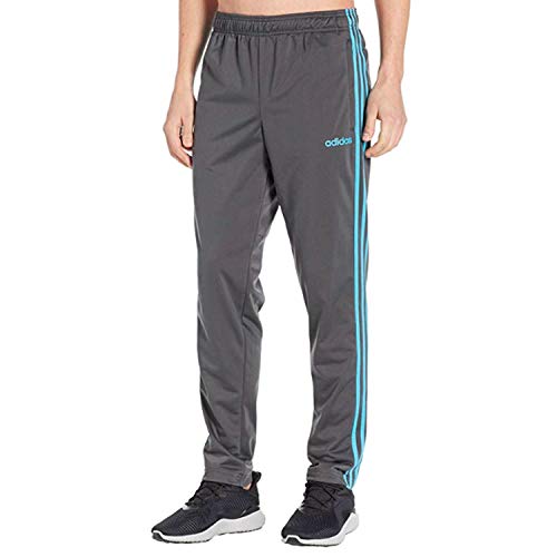 adidas Men's Essentials 3-Stripes Tricot Track Pants Grey Six X-Large R