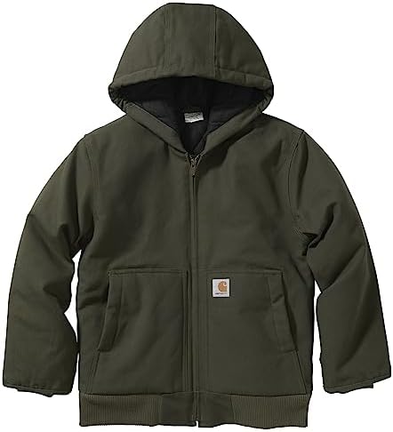 Amazon.com: Carhartt Boys 2-7 Active Jacket Orange Little Boys