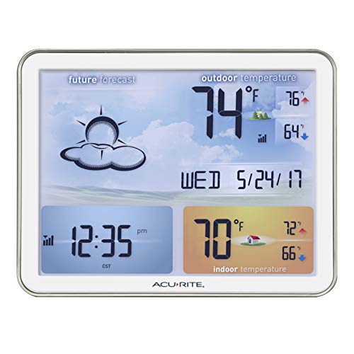 AcuRite 02081M Weather Station with Jumbo Display and Atomic Clock