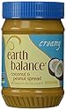 Earth Balance Peanut Butter, Creamy Coconut, 16-Ounce