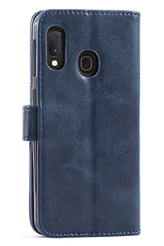 Mulbess Vintage Samsung Galaxy A20e Case Wallet, Flip Leather