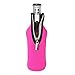 Amerzam Beer Bottle Coolies,4 Pack of Extra Thick Neoprene Zipper Beer Bottle Cooler Sleeve