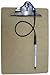 Five Pack - 24 INCH Pen Leash - Carabiner ATTACHES to CLIPBOARD OR Notebook. (CLIPBOARD and Notebook NOT Included) - Five (5) Pack