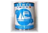 Semco Teak Sealer- Waterproofing Wood Sealant Protector (Quart, Natural)