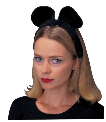 Rubies Black Cat/Mouse Ear Costume